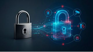 Abus entwickelte sich vom Hersteller für klassische Vorhängeschlösser zum Anbieter vernetzter Sicherheitstechnik. Das Portfolio für Videoüberwachung, Alarmtechnik und Zutrittskontrolle ist nun über Api verfügbar. (Bild: Gemini / KI-generiert)