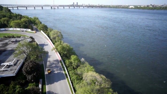 Das elektrisch angetriebene Versuchsfahrzeug mit Aluminium-Luft-Batterie auf dem Circuit Gilles-Villeneuve in Montreal. (Phinergy, Alcoa)