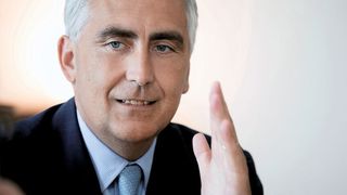 Peter Löscher, Vorstandsvorsitzender der Siemens AG, 
sieht Siemens auf Kurs.  (Bild: Siemens)