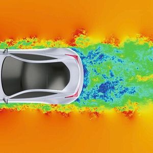 Transiente, hochauflösende Strömungssimulationen detaillierter Gesamtfahrzeuge über Nacht.
