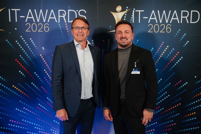 Alexander Tlusti (l.) und Qendrim Krasniqi von Fsas Technologies. (Bild: Manuel Emme Fotografie)