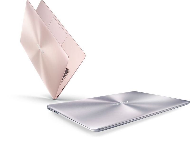 Schick: Das UX330 ist in Rose Gold und Quartz Grey zu haben. (Asus)
