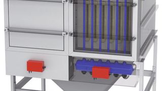 Der neue AJL-Lamellenfilter lässt sich leicht reinigen.  (Bild: Infastaub)