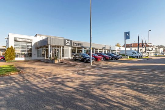 Am Standort Frickenhausen verkauft Auto Bebion auch Fahrzeuge der Marke Mazda.(Bild:  Auto Bebion)