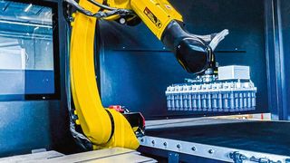 Das Solution Kit iv OS Sheet Metal von Schmalz besteht aus einem Softwarepaket, einem intelligenter Vakuum-Matrixgreifer und 3D-Vision-Sensoren. (Bild: J. Schmalz )