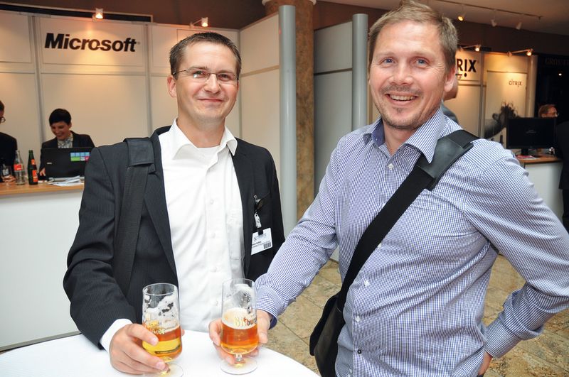Thomas Kottke (li.) und Jens Meister (beide HIS Hanse IT Systeme). (Archiv: Vogel Business Media)