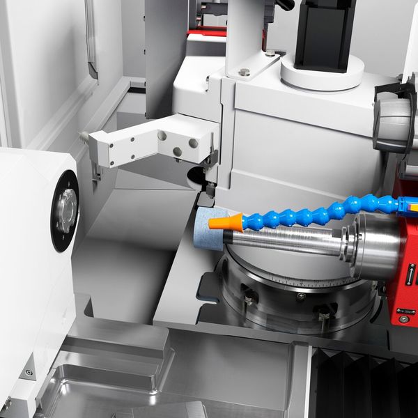 Der Schleifspindelstock mit 1× Innenschleifen 1× Aussenschleifen der neuen Studer S100. (Bild: Studer)