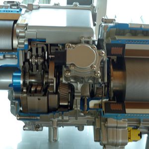 Für die elektrischen Achsen gibt es laut Schaeffler erste Serienaufträge aus Europa und China. Insgesamt gäbe es vier Kunden für den Antrieb.(Foto:  Wolfgang Pester)