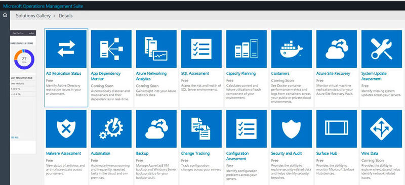 Mit der Operations Management Suite überwachen und verwalten Administratoren zentral verschiedene Dienste in Microsoft Azure, inklusive der Container. (Thomas Joos)