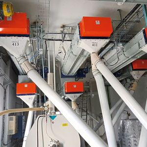 Für den Austrag schwerfließender Schlämme kommt die Baureihe MU zum Einsatz.(Bild:  Wam)