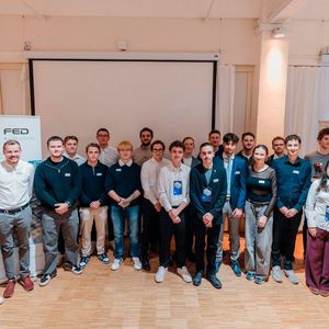 Impressionen von der Verleihung des PAUL Award 2025 des FED: Alle Teilnehmer(Bild:  FED Fachverband Elektronikdesign und -fertigung)