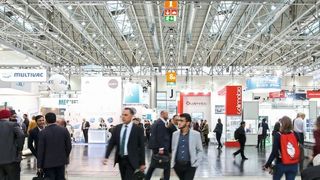 Die Compamed findet in den Hallen 8a und 8 b statt – parallel zur weltgrößten Medizinmesse Medica. (ctillmann / Messe Düsseldorf)