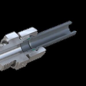 The Stauff Form Evo forming system requires only two steps: The end of the prepared hydraulic pipe is reshaped using a robust table device, the forming machine, so that when screwed together with a standard fitting body and a union nut, a so-called form-fit, sealed "metal-to-metal" connection is created.(Source:  Stauff)