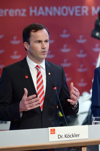 „Die weltweit wichtigste Industriemesse hat sich in den vergangenen Tagen als Treiber für die vierte industrielle Revolution gezeigt“, sagte Dr. Jochen Köckler, Mitglied des Vorstandes der Deutschen Messe AG. (Bild: Deutsche Messe)
