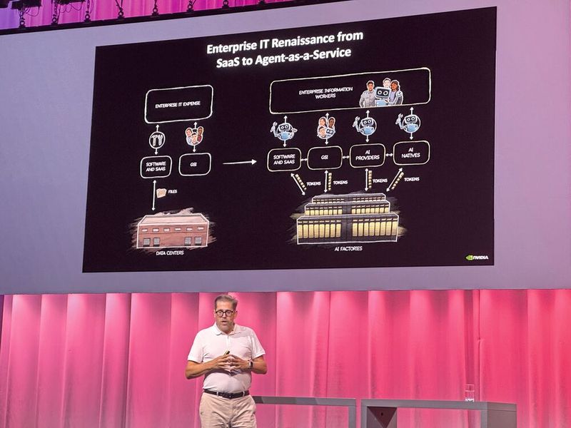 Marc Stampfli, Business Director Schweiz für Nvidia über die industrielle Revolution der Intelligenz und was als nächstes kommt. (Bild: Anne Richter, VCG)