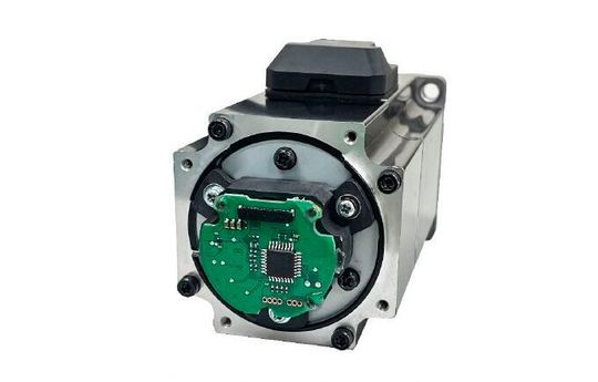 Der AC-Servomotor von Nidec mit Zignear.(Bild:  Nidec)