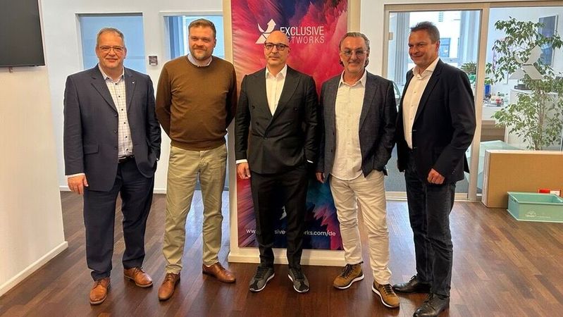 (V. l.) Andre Dieball, Thomas Henk, Helge Scherff, Rüdiger Lenz und Andy Hahner sind mit den Ergebnissen des vergangenen Jahres zufrieden. (Bild:  Vogel IT-Medien)