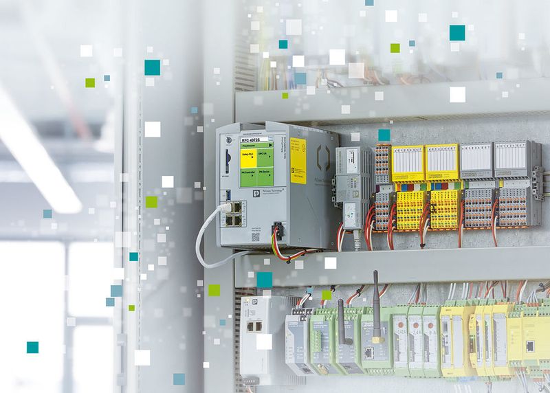 Die Steuerung PLCnext Control RFC 4072S von Phoenix Contact ist die erste Hochleistungssteuerung für das Ecosystem PLCnext Technology. (Phoenix Contact)