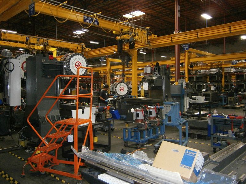 Impressionen aus dem Unternehmen Haas Automation in Oxnard, Californien, USA. (Bild: Königsreuther)