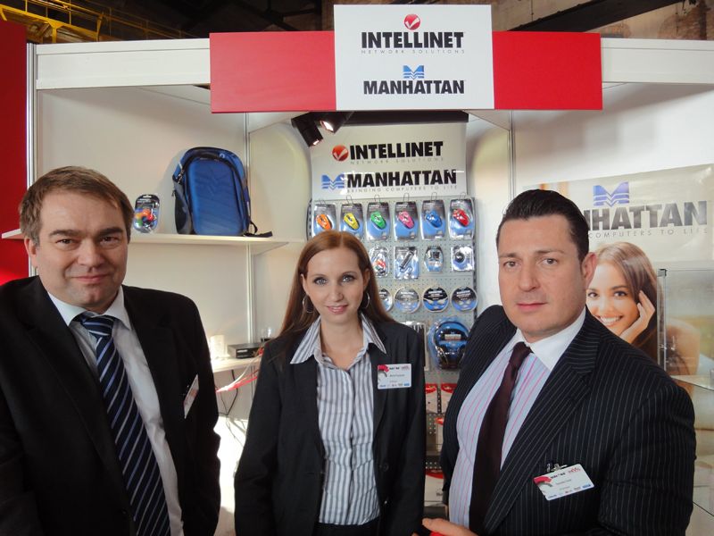 Das IC Intracom Team: (v.l.) Stefan Schramm, Marisa Fraccacreta und Daniele Festa (Archiv: Vogel Business Media)