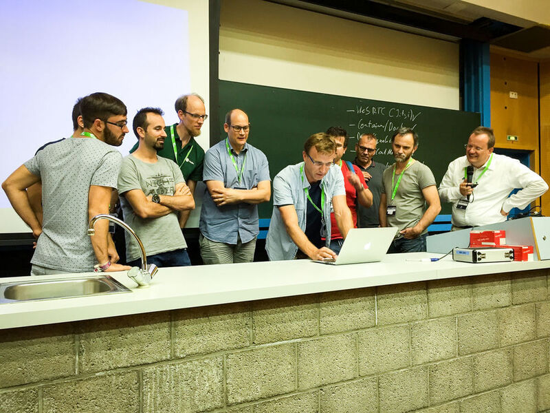 Die ownCloud Contributor Conference ist eine Mitmach-Konferenz (re. im Bild COO Holger Dyroff). (ownCloud)
