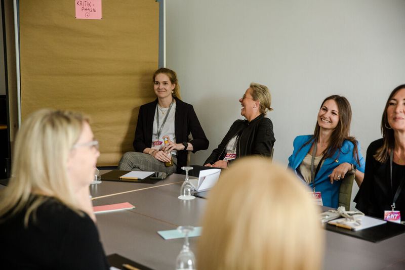 Gearbeitet und gebrainstormt wurde natürlich auch viel in den Thinktank-Runden. (Bild: www.hamann.photo)
