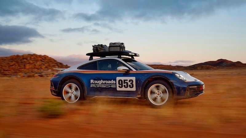 Porsche legt 2023 mit dem Dakar seinen Klassiker 911 neu auf. (Bild: Porsche)