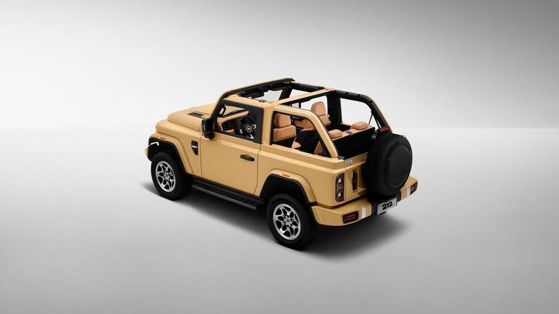 Wird das Hardtop entfernt, wandelt sich der 212 zum Cabriolet. (Bild: Indimo)