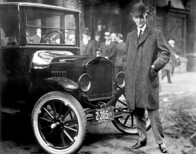 Der Gründer: Henry Ford gilt das Pionier der Automobilindustrie. (Bild: Ford)