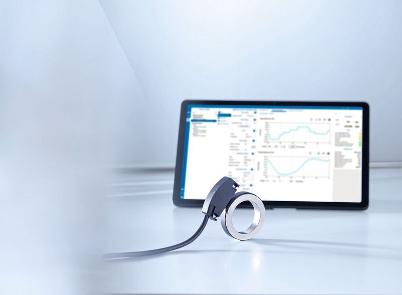 Ein weiterer Vorteil des Performance-Encoders EB260 von Baumer ist dessen flexible Konfiguration: parametrierbarer Bewegungsmonitor und Schaltausgang, Rechteck-, Sinus/Cosinus- und IO-Link-Schnittstellen. (Bild: Baumer)