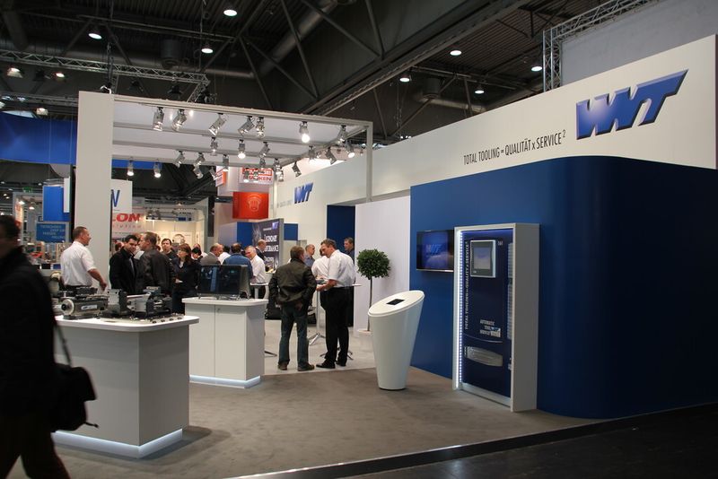WNT auf der Intec 2015 in Leipzig. (Sonnenberg)