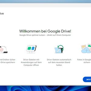 Google Drive for Desktop in Windows einrichten.(Bild:  Joos – Google)