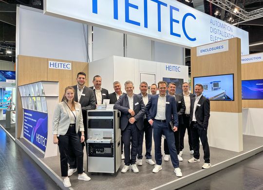 Das Heitec-Team freut sich auf der Embedded World auf einen regen Austausch.(Bild:  Heitec)