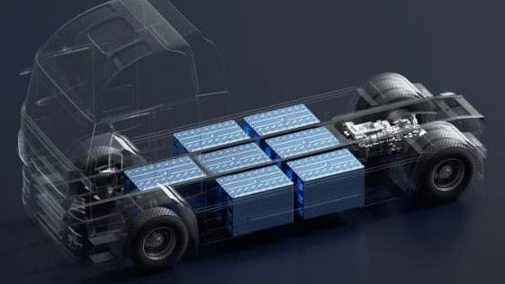 CATL hat eine standardisierte Batterieplattform für verschiedene Nutzfahrzeuge entwickelt.(Bild:  CATL)