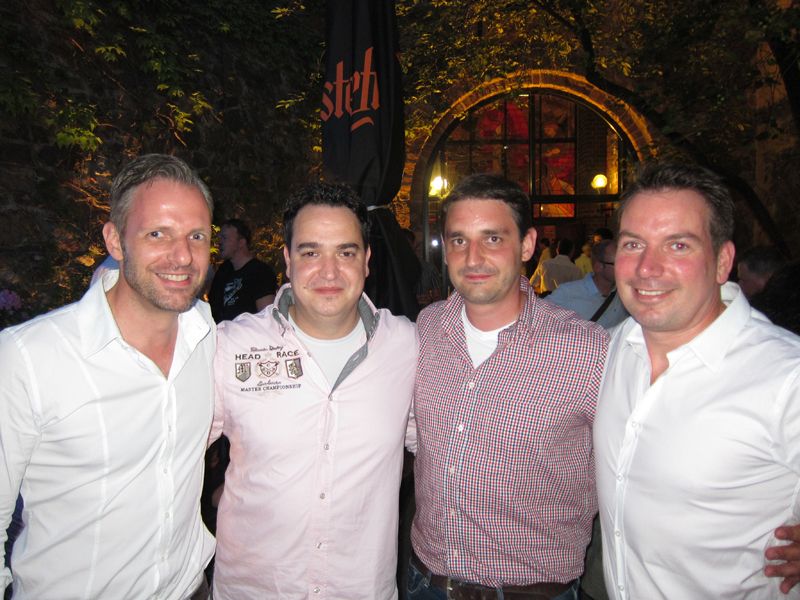 Das S&K-Team (v. l.): Björn Siewert, Sebastian Hill, Timo Tübcke und Oliver Kau (Bild: IT-BUSINESS)