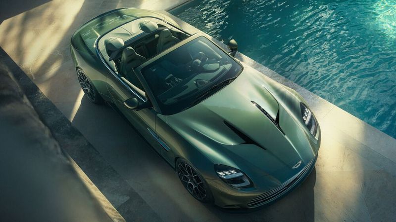 Aston Martin bringt den Vanquish als Cabrio.(Bild:  Aston Martin)