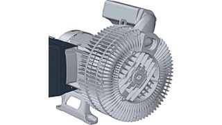 Der Leistungsbereich der frequenzgeregelten, energieeffizienten Seitenkanalverdichter wurde erweitert auf einen Spitzenwert von bis zu 22 kW. (Gardner Denver Elmo Rietschle)