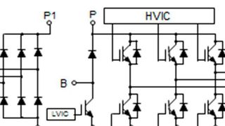 Bild 1: Die neue DIPIPM+-Baureihe ist die Antwort auf Einsatz-Anforderungen an die Leistungshalbleiter in kompakten 400-V-Umrichtern im Leistungsbereich von 0,75 bis 5,5 kW. (Bild: Mitsubishi Electric)