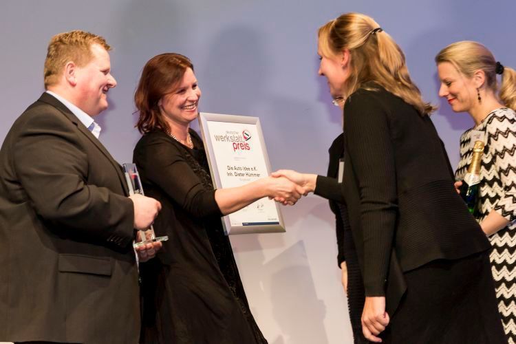 Dieter und Doris Hümmer waren bereits zum zweiten Mal beim Deutschen Werkstattpreis dabei. (Stefan Bausewein)
