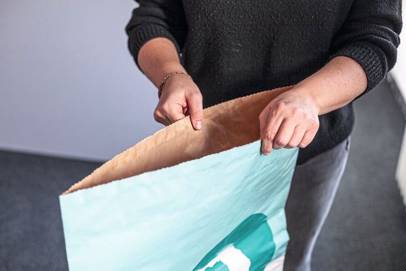 Die meisten Papiersäcke mit Barriereschicht lassen sich recyceln.  (Bild: GemPSI)