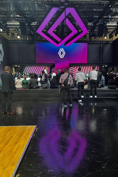 Als einzige französische Marke präsentiert sich Renault auf der IAA. (Bild: Simon – VCG)