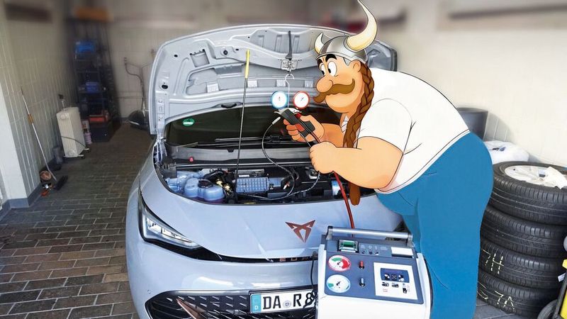 Beim Kältemittel brodelt es: R134a wird teurer, R1234yf droht das Aus, und mit R444a (Propan) kommt eine Neuheit – ein Überblick(Bild:  VCG; © Impixmart - stock.adobe.com [M] / KI-generiert)