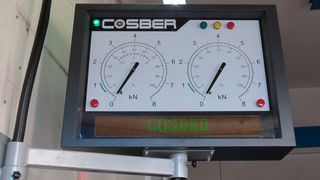 Der erste von Cosber in Deutschland gefertigte Bremsprüfstand steht in Grafing bei München. (Cosber)