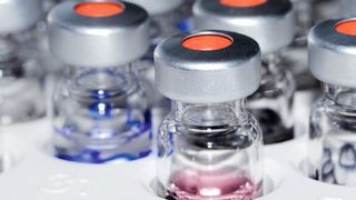 Abb. 1: Probenvials sind mit Verschlüssen versehen, die meist aus einer Lochkappe mit einer eingelegten Septum-Dichtung bestehen. (Bild: ©Protosom - stock.adobe.com)