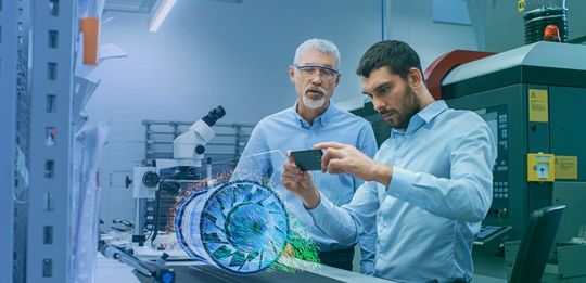 Intuitive Visualisierung von Non-Destructive-Testing-Ergebnissen in der Qualitätssicherung.(Bild:  Cloudflight)