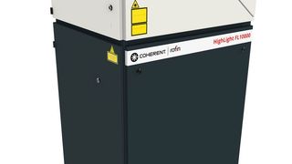Dieser „Highlight FL 10000 Faserlaser“ ist für das wirtschaftliche Schweißen gut geeignet, heißt es. Er ist ein Hingucker auf dem Messestand von Coherent-Rofin zur Schweißen & Schneiden 2017. (Coherent)