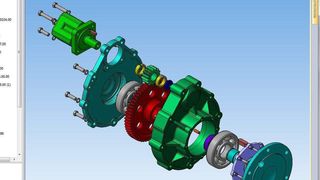 Übersichtliche Darstellung eines Produktsystems in Kompas-3D: Der Leistungsumfang des 2D-/3D CAD-Systems reicht von Entwurf bis Rendering. (Bild: Ascon)