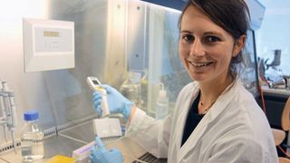 Im Rahmen ihrer Forschung an der Goethe-Universität Frankfurt analysierte Lisa Zimmermann auch, ob die Kunststoffchemikalien oder die Partikeleigenschaften der Hauptgrund für die Toxizität von Mikroplastik sind. (PlastX)