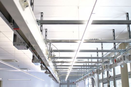 Beleuchtung im Testlabor: Das Lichtkonzept der BSH Hausgeräte wurde zusammen mit Osram und LI-EX entwickelt. (Osram Opto Semiconductor)