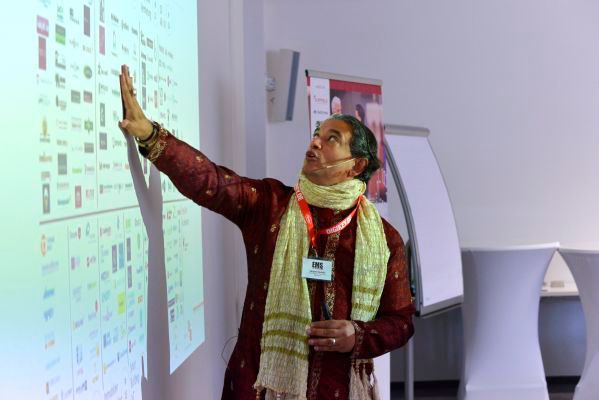 Die Digitalisierung verändert die Firmenlandschaft nachhaltig. Sanjay Sauldie zeigt auf, dass viele Startups den etablierten Unternehmen ganz schön zusetzen. (Bild: Johannes Untch/Vogel Business Media)